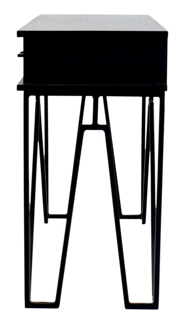 CASINO Console Hall Table-Black